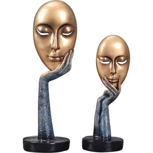 European-Style Creative Mask Living Room Decoration Home Decoration TV Cabinet Hallway Modern Simple Furnishings Crafts