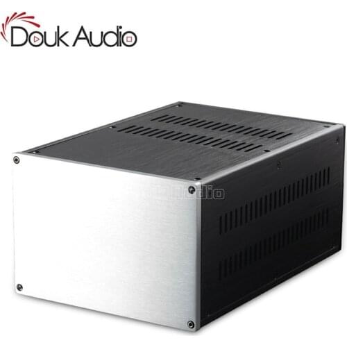 Douk Audio Multi-Purpose Aluminum Chassis Amplifier Case DIY Rectangle Enclosure