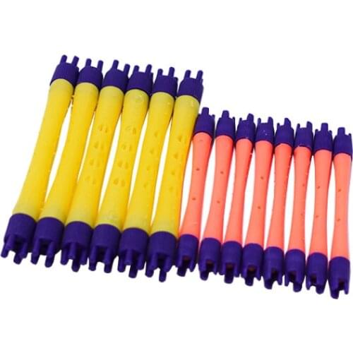 Mens Styling Cold Perm Rods Small Wavy Fluffy Corn Afro Hair Maker Punta Hot Clip Texture Hair Perm Rollers Curlers Bar UN715