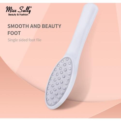Miss Sally Foot File Professional Stainless Steel Callus Remover Scraper Pedicure Tools Dead Skin Remover for feet Care