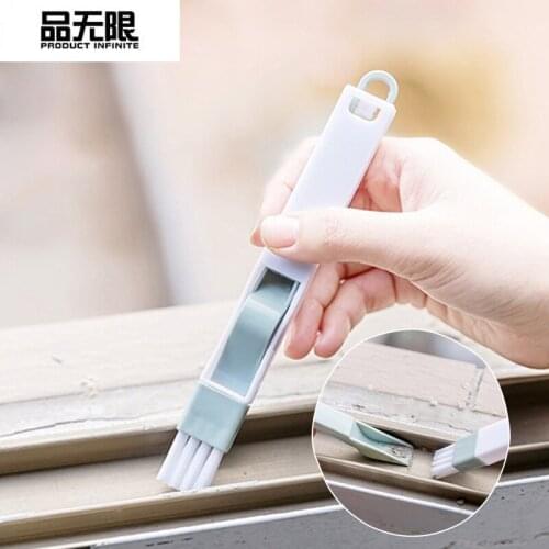 Groove cleaning brush window cleaning brush kitchen brush with dustpan cleaning set dead corner gap cleaning supplies