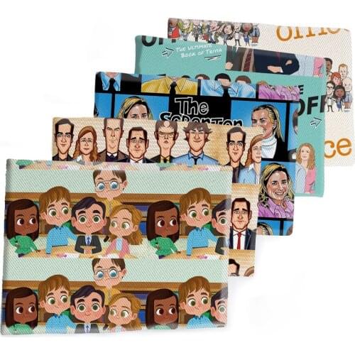 50*145CM Fabric The Office Printed Polyester Cotton Twill Fabric Patchwor Printed DIY