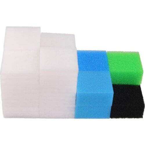 Value Pack of Aquarium Foam Filter Pad for Juwel Compact / Bioflow 3.0 / M (2x Fine, 2x Coarse, 2x Nitrate, 2x Carbon, 50x Poly)