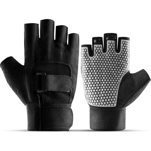 Half-finger Cycling Gloves Anti-skid Sweat Gel Bicycle Cycling Gloves Shock Absorption Mountain Bike Road Cycling Sports Gloves