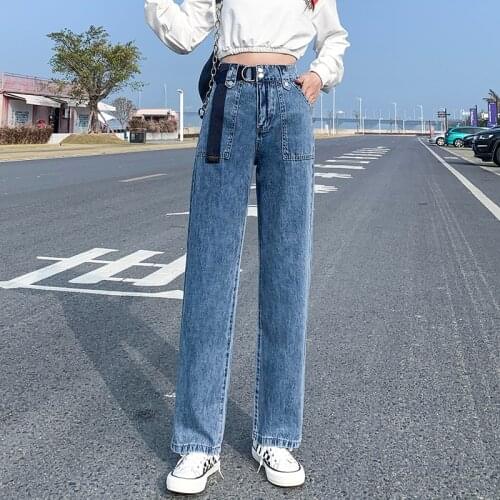 Spring and Autumn Ladie Elasticity Boyfriends Denim Pants Nine points Vintage High Waist Jeans Harem Women temperament trousers