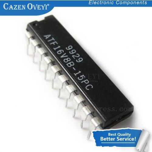 5pcs/lot GAL16V8B-25QP GAL16V8B-10LP GAL16V8B-15LP GAL16V8B 16V8 DIP-20 In Stock