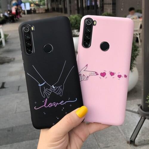 Lovely Silicone Case For Xiaomi Redmi Note 8T 8 Case Soft TPU Cover Coque For Xiaomi Redmi Note 8 t Note8 Pro 8Pro Fundas Bumper