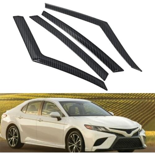 For From to 2020 Toyota Camry carbon fiber tail lamp eyebrow plastic covered with beauty agent