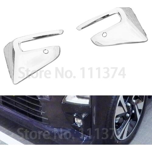 Chrome Front Fog Light Lamp Cover Trim For Nissan Roox 2020 2021 2022 ABS Decoration Accessories