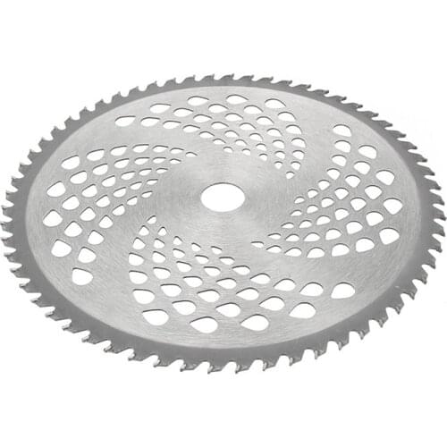 8 Inch 60 Teeth Brush Cutter Blade Lawn Mower Cutter Replacement Circular Saw Blade For Cutting Grass Tree Trimmer Blade Tool