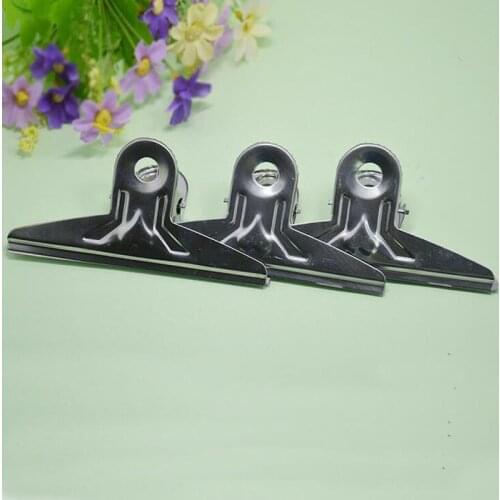 500pcs 15cm Metal Grip Clips Silver Bulldog Clip Stainless Steel Ticket Clip Stationery Bills Metal Clip Office Supplies ZA5918