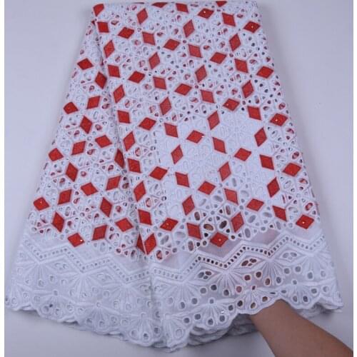 Fashion Soft 100% Cotton Holes Dubai Laces African Hollow Out Swiss Voile Lace In Switzerland For Nigerian Wedding Dress 1710
