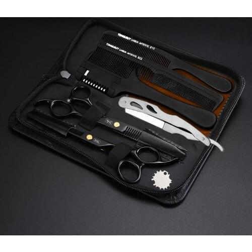 440c Professional Hairdressing Scissors 6" Professional Barber Scissors Set Hair Cutting Shears Scissor Haircut stainless steel