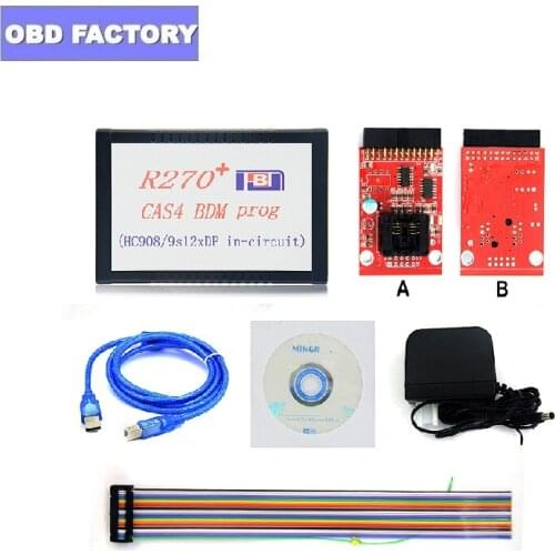 R270 CAS4 BDM Programmer for BMW Key Prog R270 for BMW CAS4 BDM Programmer R270+ For CAS4 EWS4 R270 Programmer R270 V1.2