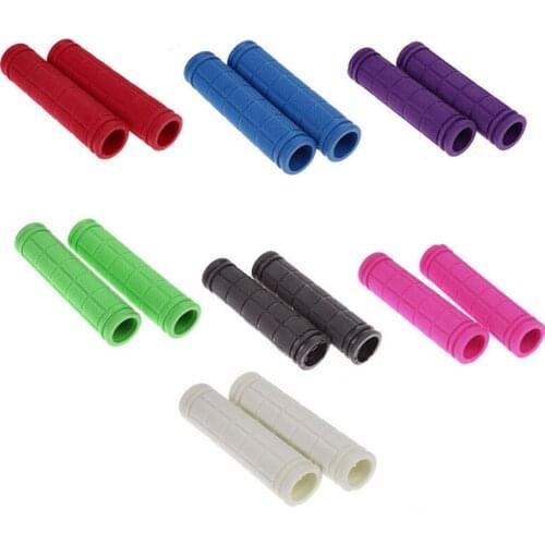 1 pcs Rubber Bike Handlebar Grips Cover BMX MTB Mountain Bicycle Handles Anti-skid Bicycles Bar Grips Fixed Gear Bicycle Parts
