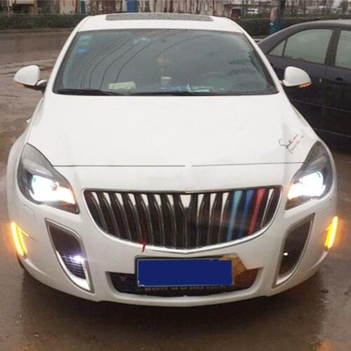 CSGJMY For Buick Regal GS Opel Insignia 2010 2011 2012 2013 2014 2015 LED DRL with Daytime Running Light Daylight Fog Lamp