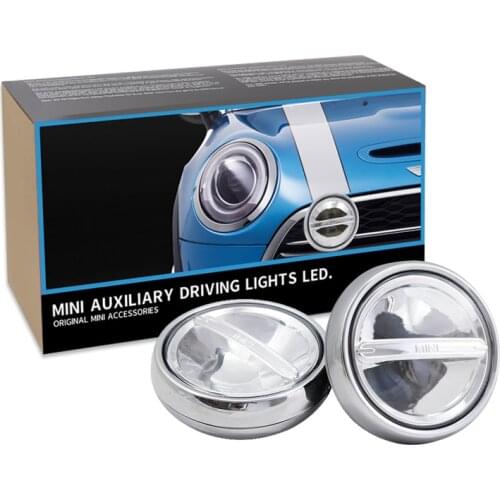Chrome Finish LED Rally Driving Lights For MINI Cooper LED Front bumper lights -YIAALUX
