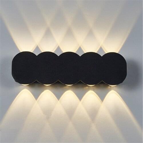 LED Modern Wall Light Sconces Bedside Bedroom Corridor Hallway Lamp Lighting Aluminum Fixtures Waterproof