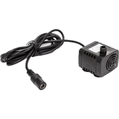 Water Pump DC 12V Brushless Motor Water Circulation 380L/H Aquarium Hydroponics Silent Circulation Submersible Mini Water Pump