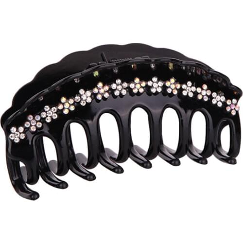 Black Hair Claw Clips for Women Accessories Girls Large Crab Hairclip Hairpin Fashion Femme Claws Clip Headwear Gifts Wholesale