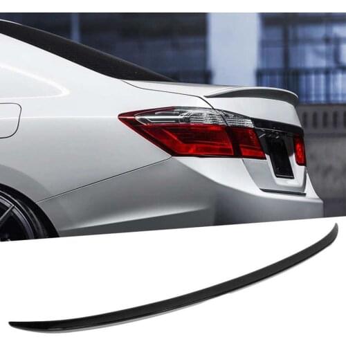 Glossy Black Factory for JDM Style Trunk Lid Spoiler Fit for Honda Accord 4 Door Sedan 2013 2014 2015 Auto accessories