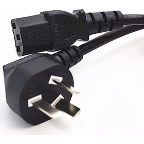 1.5m IEC C13 Kettle to AU Plug 3 Pin AC Power Cable Cord Adapter Charger Monitor