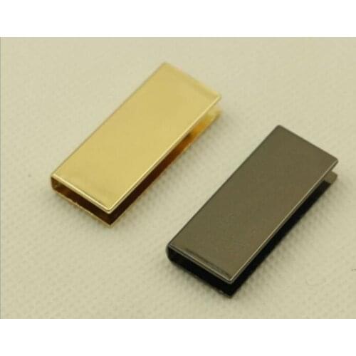 20 PCS/lot) factory wholesale metal luggage handbag metal straight edge sealing corner decorative hardware accessories