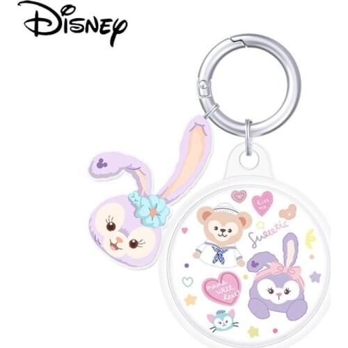 Disney Star Delu Applicable for AirTag Cover Full Cover for Apple Silicone Anti-drop Soft Shell Keychain Anti-lost Star Delu
