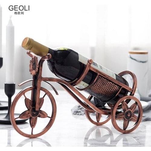 Stainless Steel Wine Glass Holder Wine Rack Home Office Bar Wedding Party Ornament Gift Creative European Style Decoration