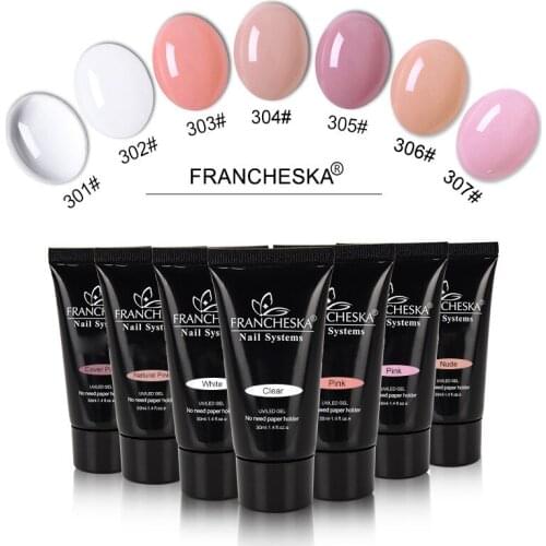 Hot Gel Quick Building Crystal Jelly Hard Poli Gel Acrylic Model Phototherapy Gel UV Glue Crystal Extension TSLM1