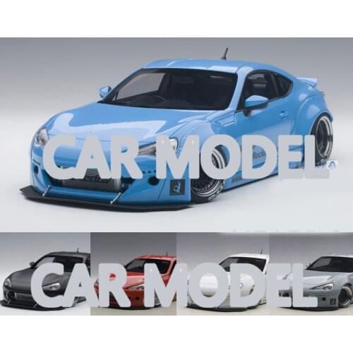 1:18 scale Alloy Toy Vehicles AUTOart ROCKET BUNNY fengtian 86 Car Model Of Childrens Toy Car Original Authorized Kids Toys