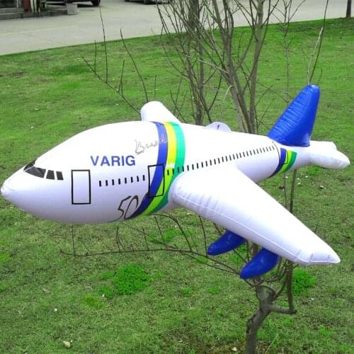 Inflatables High-quality Inflatable Toys Simulation Jet Aircraft Model Props Pvc 3 Years Old Child Birthday Party Toy Plane