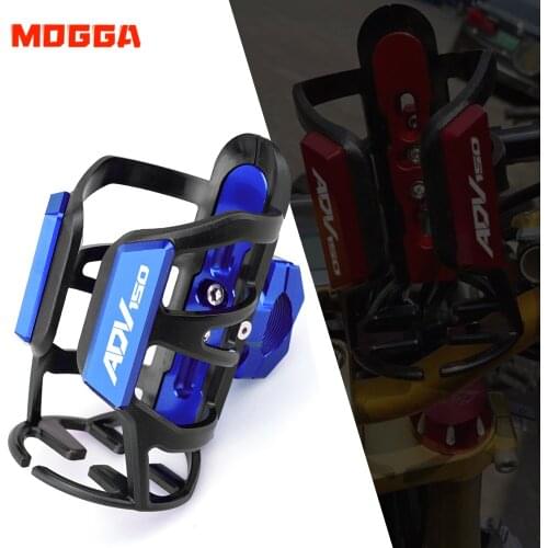 Latest Drink Cup For HONDA ADV150 ADV-150 ADV 150 Motorbike Aluminum Alloy Beverage Water Bottle Cage Holder Mount Accessories