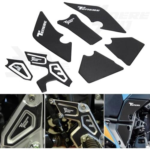 New 3D Motorcycle Non-slip Side Fuel Tank Stickers FOR YAMAHA Tenere 700 T700 XTZ 700 2019 2020 Waterproof Pad Sticker