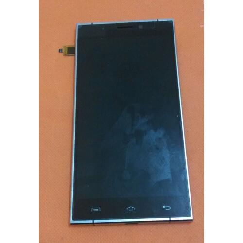 Used Original LCD Display Screen + Touch Screen + Frame for Doogee F5 4G LTE 5.5" MTK6753 Octa Core FHD 1920x1080 Free Shipping