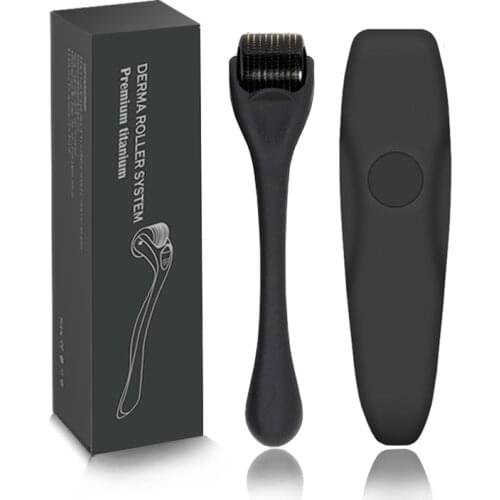 540 Needles Skin Derma Roller for Body Care Beauty Massage Tools with Storage Case