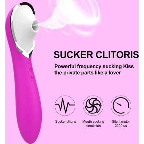 Sucking G Spot Vibrator Sex Toys for Woman Adults Clit Sucker Nipple Clitoris Stimulator Dildo Vaginal Massage Masturbator