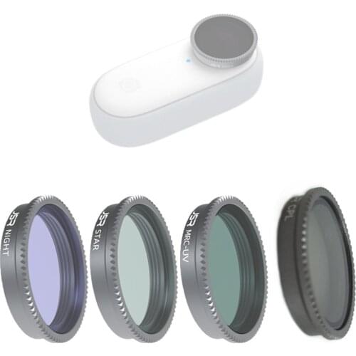 Glass UV CPL Star Night Lens Filter Guard Protector Cap for Insta360 GO 2 GO2 Action Camera