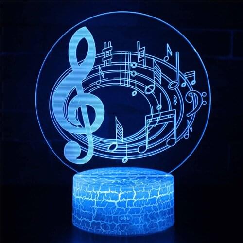 3D Night Light LED For Home Room Decor Night Table Lamp Three-dimensional Decorations for Room Lights Fancy Lighting Gifts Manga