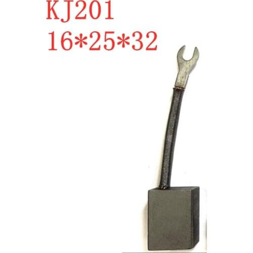10pcs KJ201 forklift motor brush carbon brush 16X25X32MM 16*25*32mm
