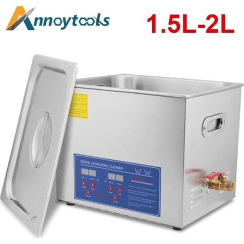 1.5L/2L 110V/220V Ultrasonic Cleaner Stainless steel material frequency 40HZ Multi Function Ultrasound Sterilizing Machine