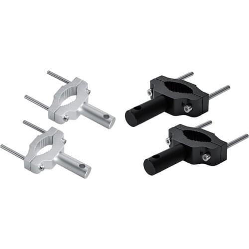 2Pcs Universal Motorcycle Spotlight Bracket LED Headlight Extension Mount Bracket Aluminum for Honda Yamaha Suzuki