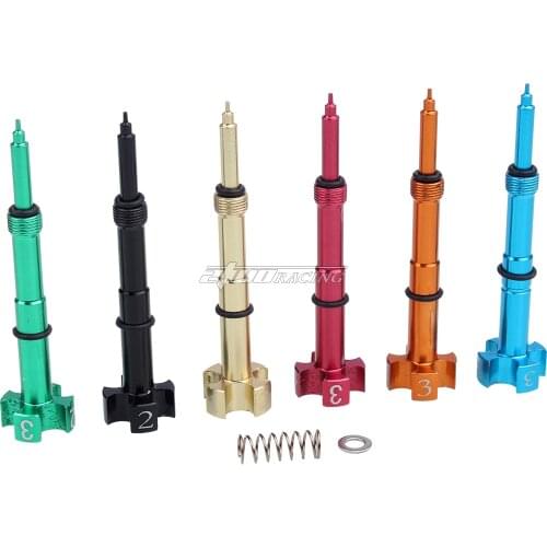 Air Fuel Mixture Screw CNC Adjust Carb FCR Air Screw for Carburetor Four-Strokes FCR Carbs Yamaha Suzuki Pit Di