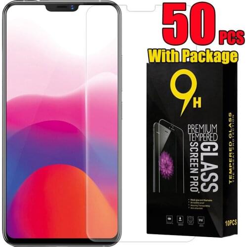 50pcs Tempered Glass Screen Protector 2.5D Film For Huawei P50 P40 Lite E Mate 40 30 Y5P Y6P Y7P Y8P Y8S Y7A Y9A With Package