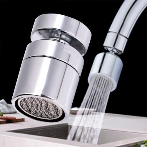 1PC Kitchen 360-Degree Swivel Tap Nozzle Brass Water Saving Tap Faucet Aerator Sprayer Sink Aerator Home Hardware