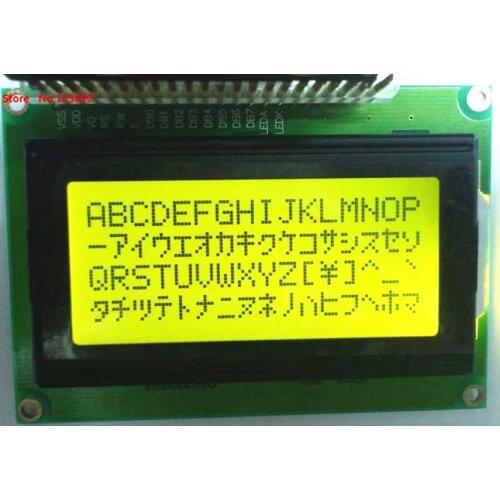 1pcs 1604 16x4 Character LCD Display Module Blue or Yellow green SPLC780 HD44780 controller 16*4 lcd screen for STM32 C51 AVR