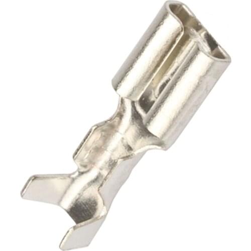 100pcs 3.8 series insulated terminal thickness 0.3 male insert Sliver color connectors car terminals 0.2-0.75mm2