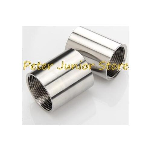 200Pcs 304 Stainless Steel BSP 1/2" Female Threaded Pipe Fittings water gas connector adapter jointer