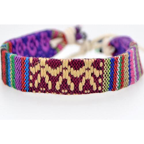 2019 Fashion Charm Mens Bracelets Trendy Boys Bangle Handmade Weave Charm Rope Bracelets Pulseras Adjustable