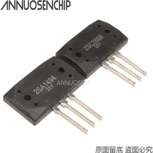 5Pairs 2SA1494 2SC3858 MT-200 NPN + PNP TO-3P new and original